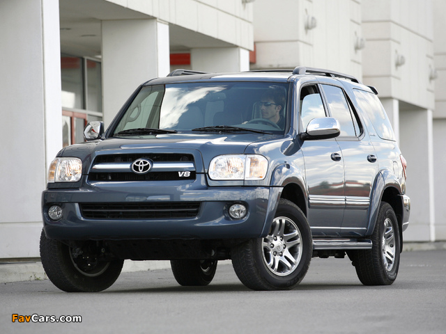 Toyota Sequoia Limited 2005–07 wallpapers (640 x 480)