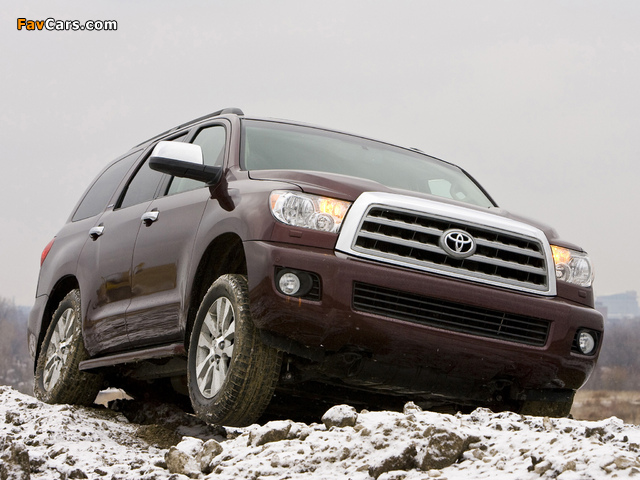 Toyota Sequoia Limited 2007 wallpapers (640 x 480)