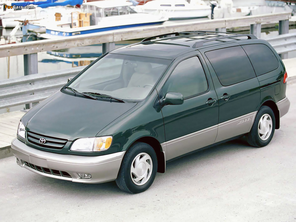 Images of Toyota Sienna 2001–03 (1024 x 768)