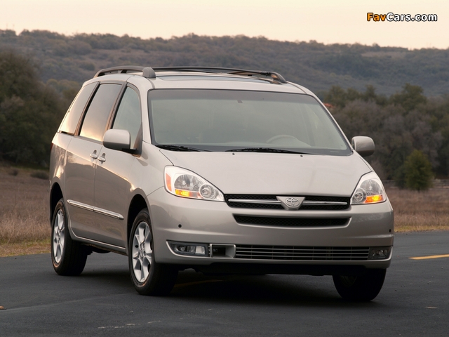 Images of Toyota Sienna 2004–05 (640 x 480)