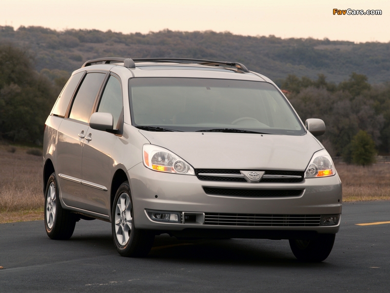 Images of Toyota Sienna 2004–05 (800 x 600)