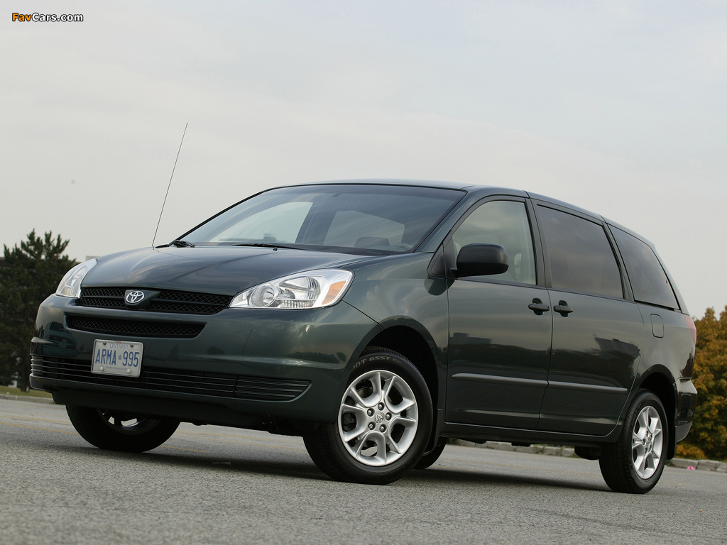 Images of Toyota Sienna 2004–05 (1024 x 768)