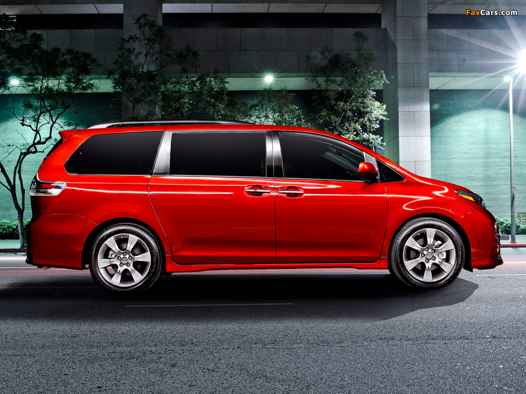 Images of 2015 Toyota Sienna SE 2014 (1024 x 768)