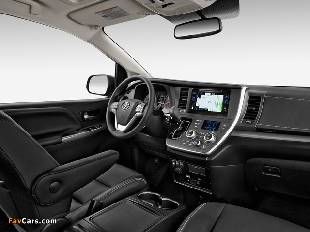 Images of 2015 Toyota Sienna SE 2014 (640 x 480)