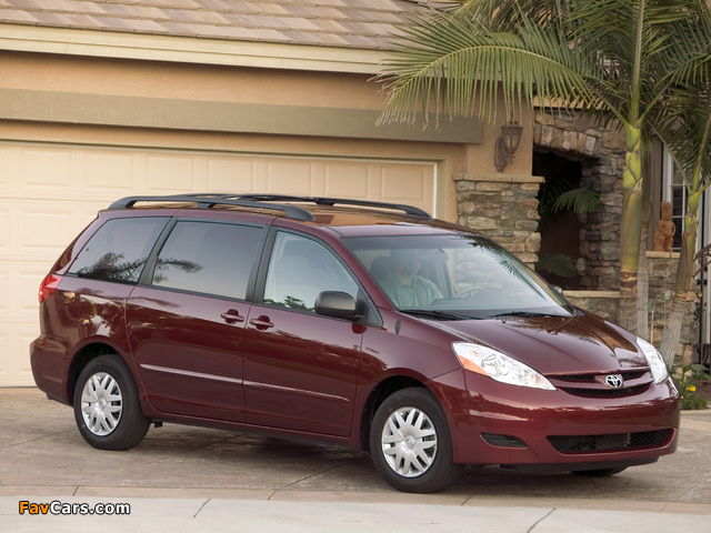 Photos of Toyota Sienna 2005–10 (640 x 480)