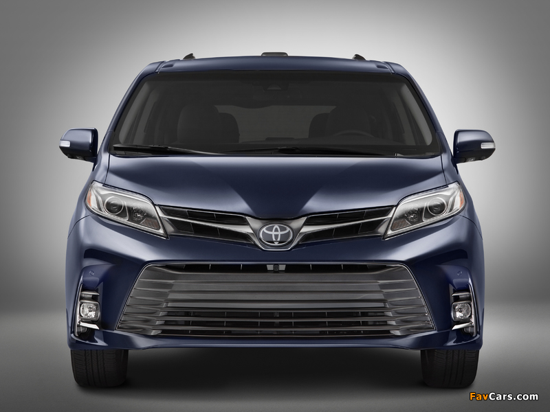 Photos of Toyota Sienna Limited (XL30) 2017 (800 x 600)