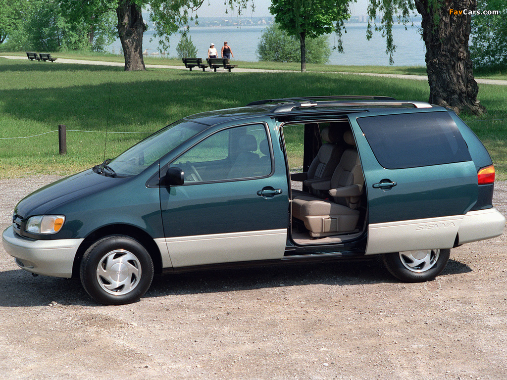 Pictures of Toyota Sienna 1997–2001 (1024 x 768)
