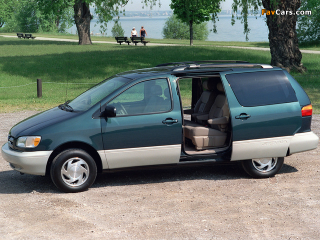Pictures of Toyota Sienna 1997–2001 (640 x 480)