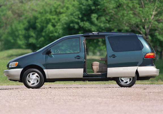 Pictures of Toyota Sienna 1997–2001