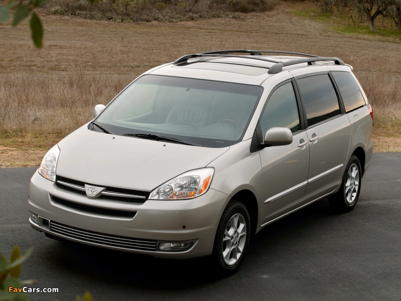 Pictures of Toyota Sienna 2004–05 (800 x 600)