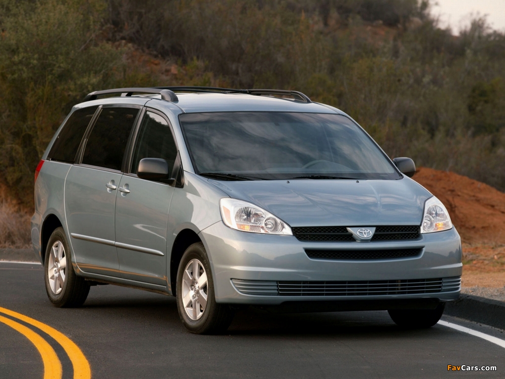Pictures of Toyota Sienna 2004–05 (1024 x 768)