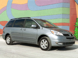 Pictures of Toyota Sienna 2004–05