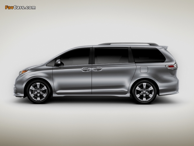 Pictures of Toyota Sienna SE 2010 (640 x 480)