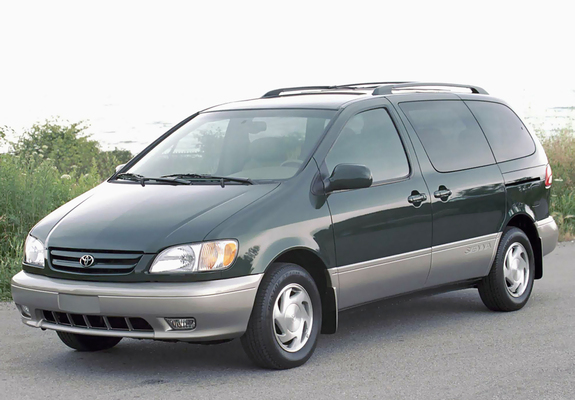 Toyota Sienna 2001–03 pictures
