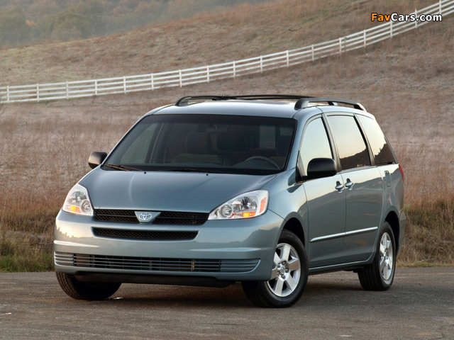 Toyota Sienna 2004–05 images (640 x 480)