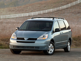 Toyota Sienna 2004–05 images