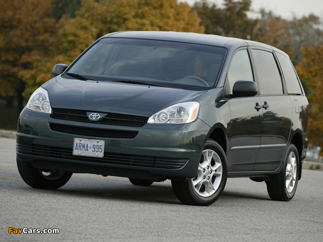 Toyota Sienna 2004–05 pictures (640 x 480)
