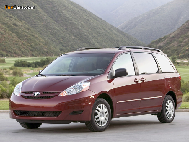 Toyota Sienna 2005–10 images (640 x 480)