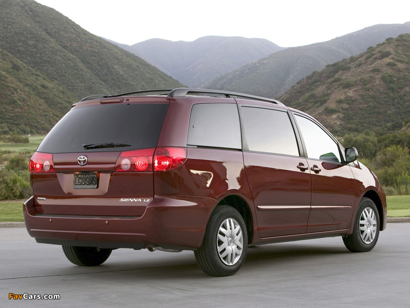 Toyota Sienna 2005–10 pictures (800 x 600)