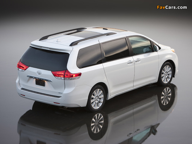 Toyota Sienna 2010 pictures (640 x 480)