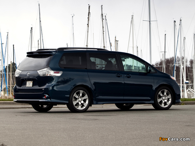 Toyota Sienna SE 2010 wallpapers (640 x 480)