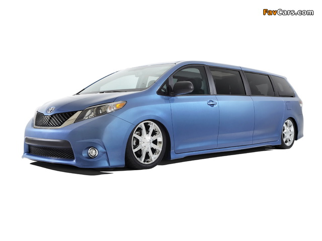 Toyota Sienna Swagger Wagon Supreme Concept 2010 wallpapers (640 x 480)