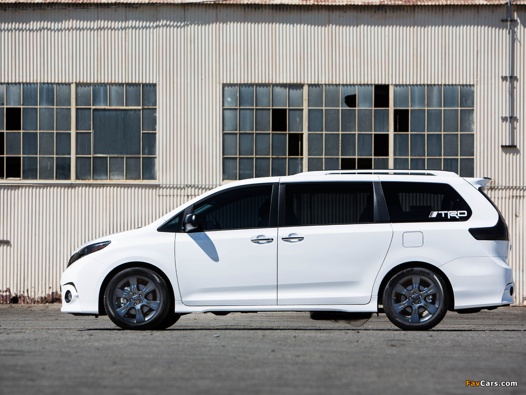 Toyota Sienna SE + Concept (XL30) 2016 wallpapers (1024 x 768)