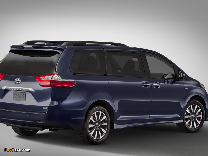 Toyota Sienna Limited (XL30) 2017 wallpapers (800 x 600)