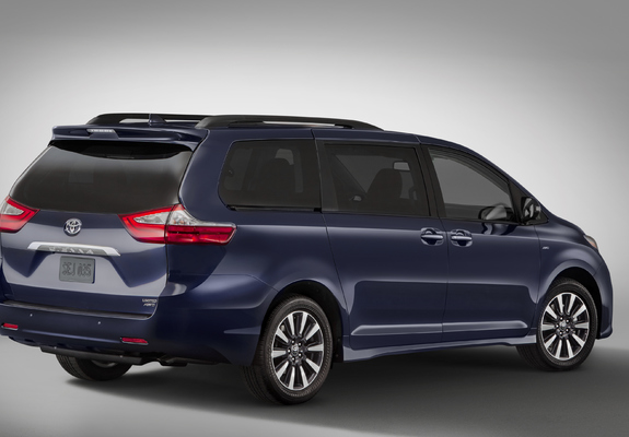 Toyota Sienna Limited (XL30) 2017 wallpapers
