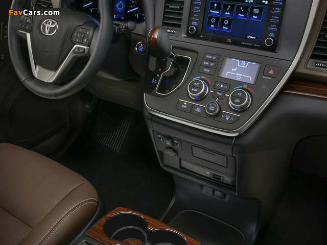 Toyota Sienna Limited (XL30) 2017 wallpapers (640 x 480)