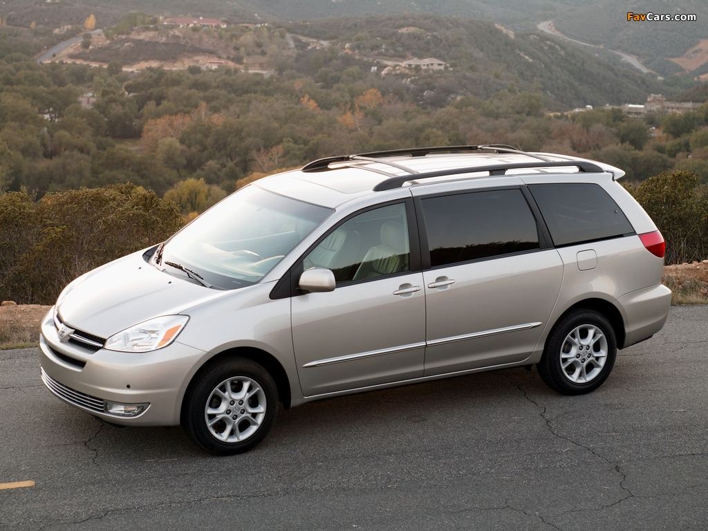Toyota Sienna 2004–05 wallpapers (1024 x 768)