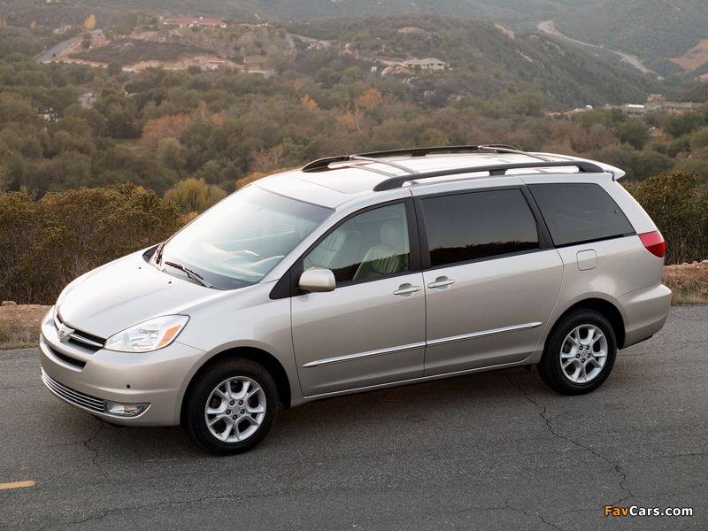 Toyota Sienna 2004–05 wallpapers (800 x 600)