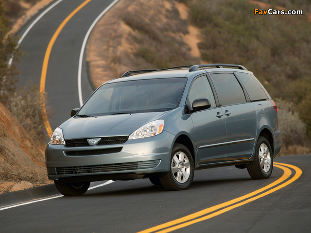 Toyota Sienna 2004–05 wallpapers (640 x 480)