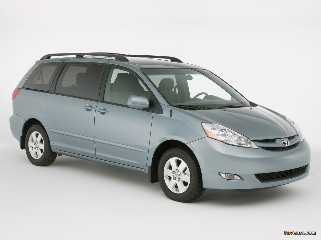 Toyota Sienna 2005–10 wallpapers (1024 x 768)