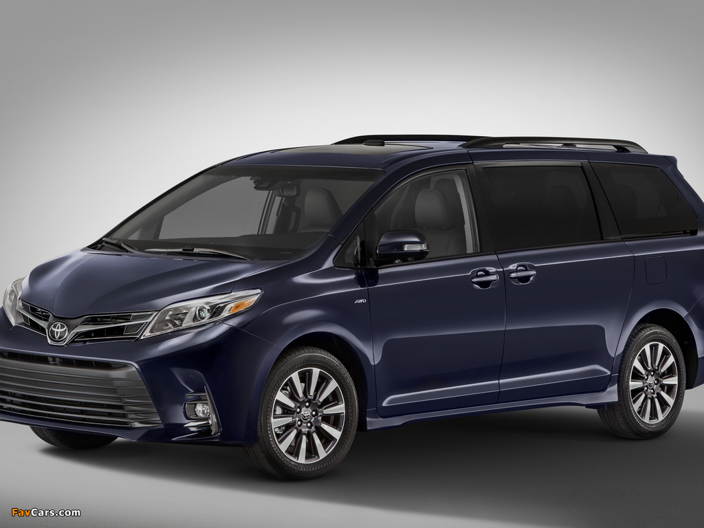 Toyota Sienna Limited (XL30) 2017 wallpapers (1024 x 768)