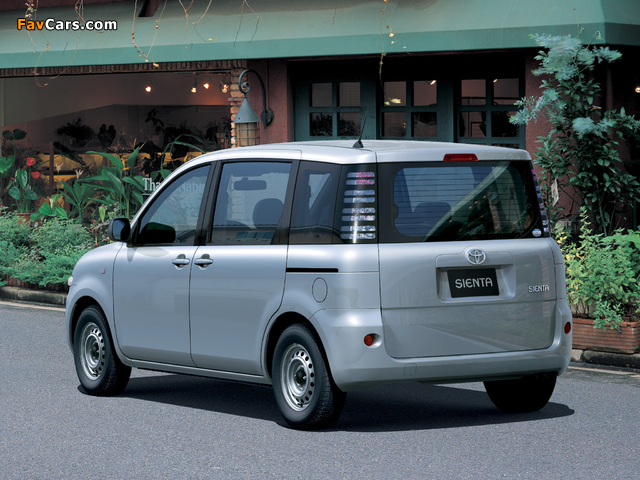 Toyota Sienta (NCP81G) 2003–06 pictures (640 x 480)
