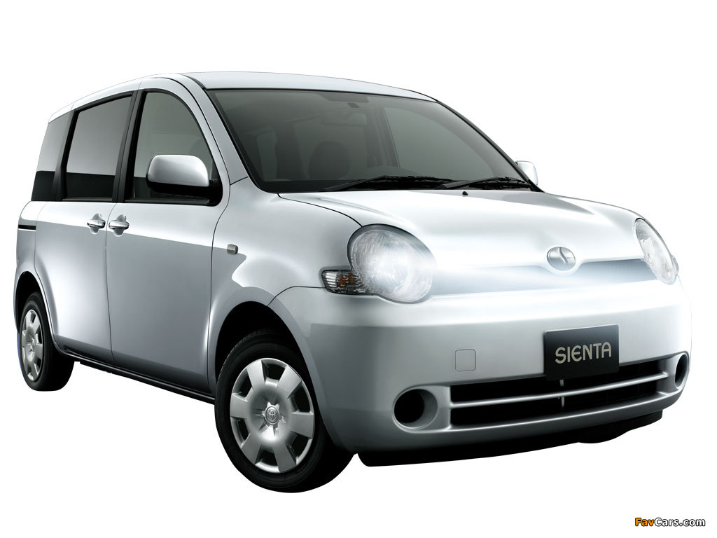 Toyota Sienta (NCP81G) 2003–06 wallpapers (1024 x 768)