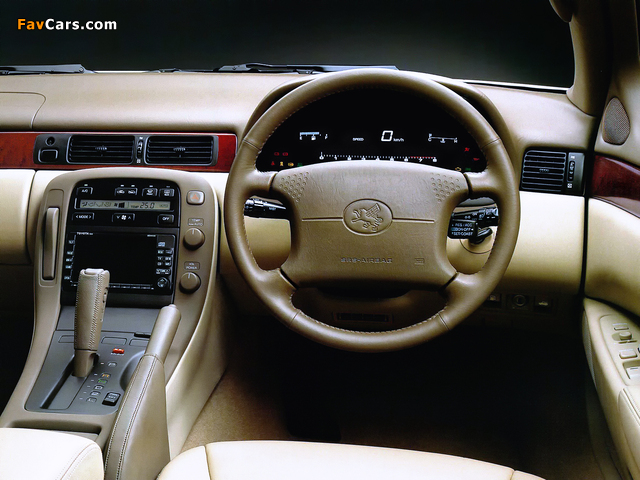 Toyota Soarer (Z30) 1996–2001 pictures (640 x 480)
