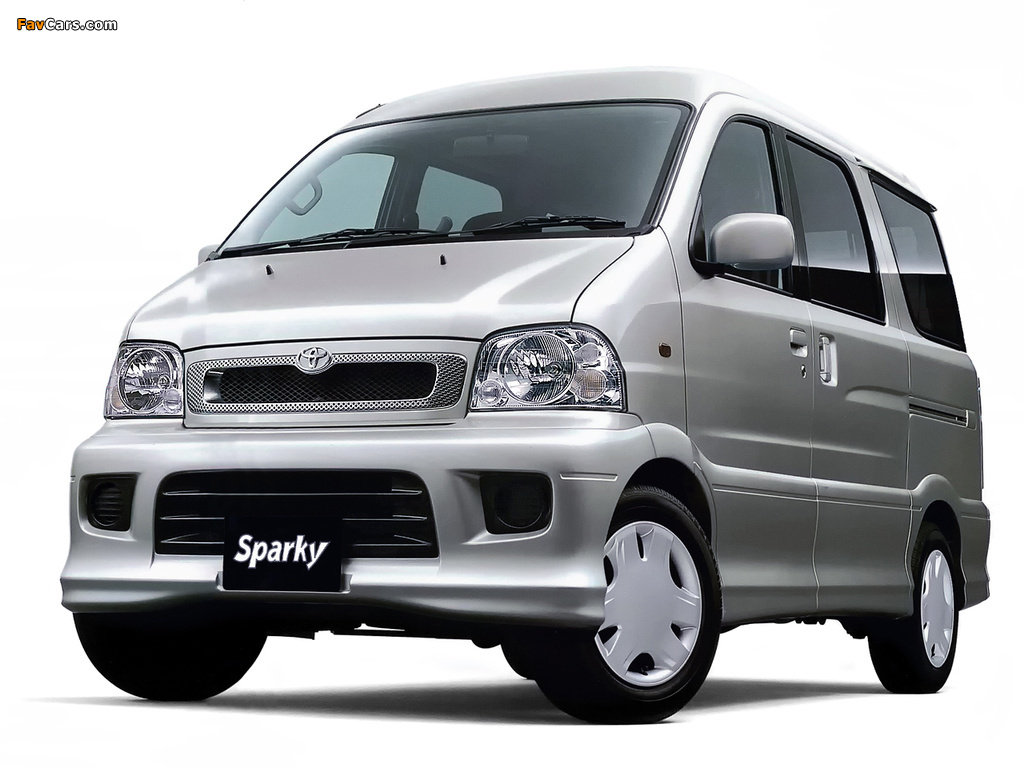 Toyota Sparky 1999–2002 wallpapers (1024 x 768)