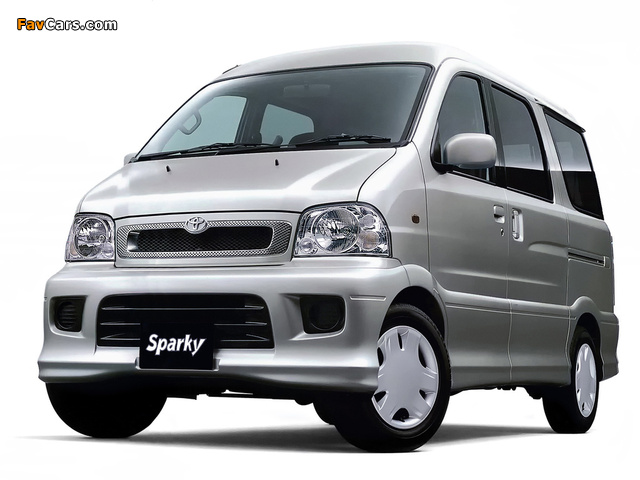 Toyota Sparky 1999–2002 wallpapers (640 x 480)