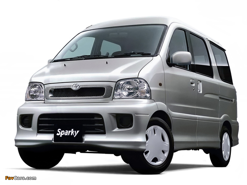 Toyota Sparky 1999–2002 wallpapers (800 x 600)