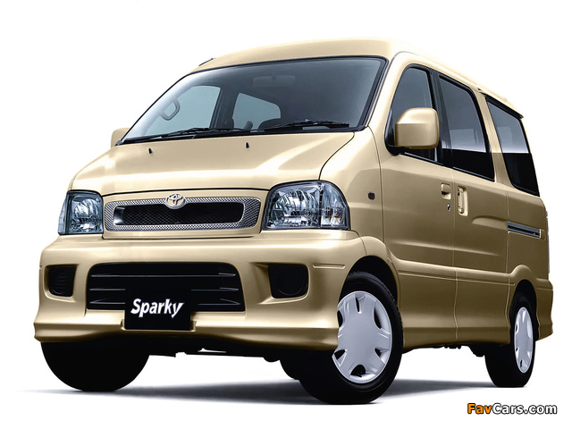 Toyota Sparky 2002–05 photos (640 x 480)