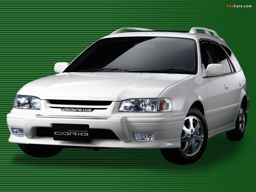 Images of Toyota Sprinter Carib (AE110G) 1997–2002 (1024 x 768)