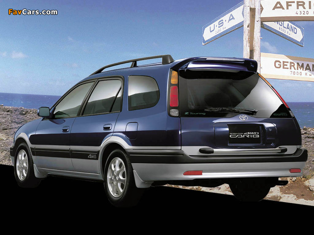 Photos of Toyota Sprinter Carib (AE110G) 1997–2002 (640 x 480)