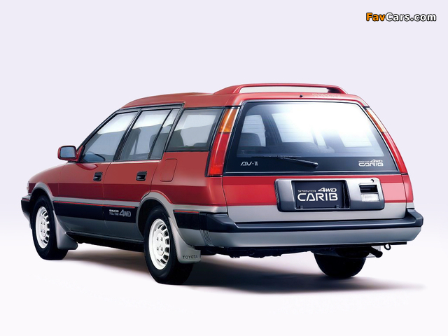 Pictures of Toyota Sprinter Carib (AE95G) 1988 (640 x 480)