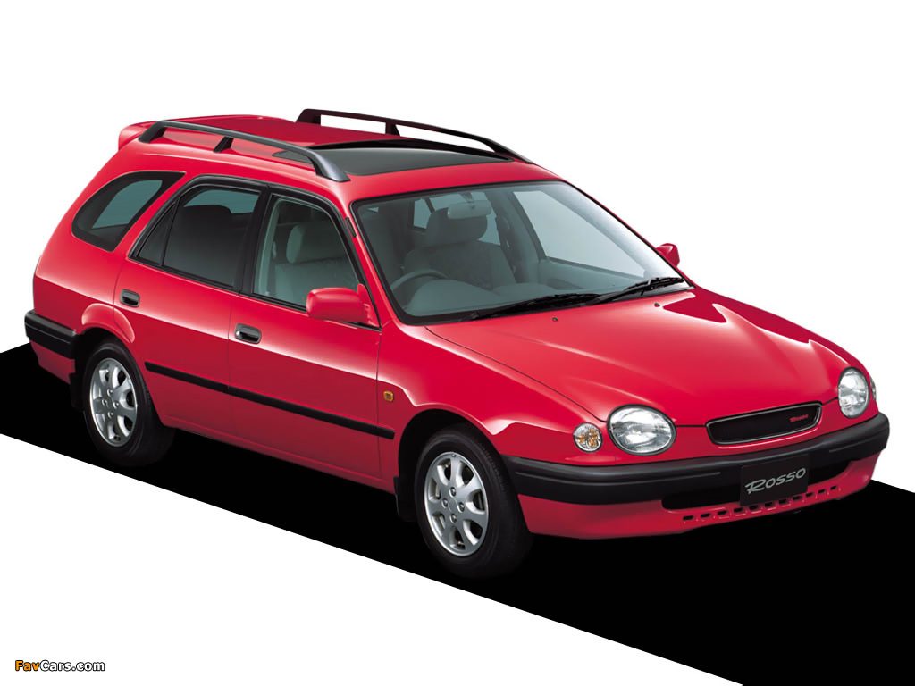 Toyota Sprinter Carib Rosso 1998–99 photos (1024 x 768)