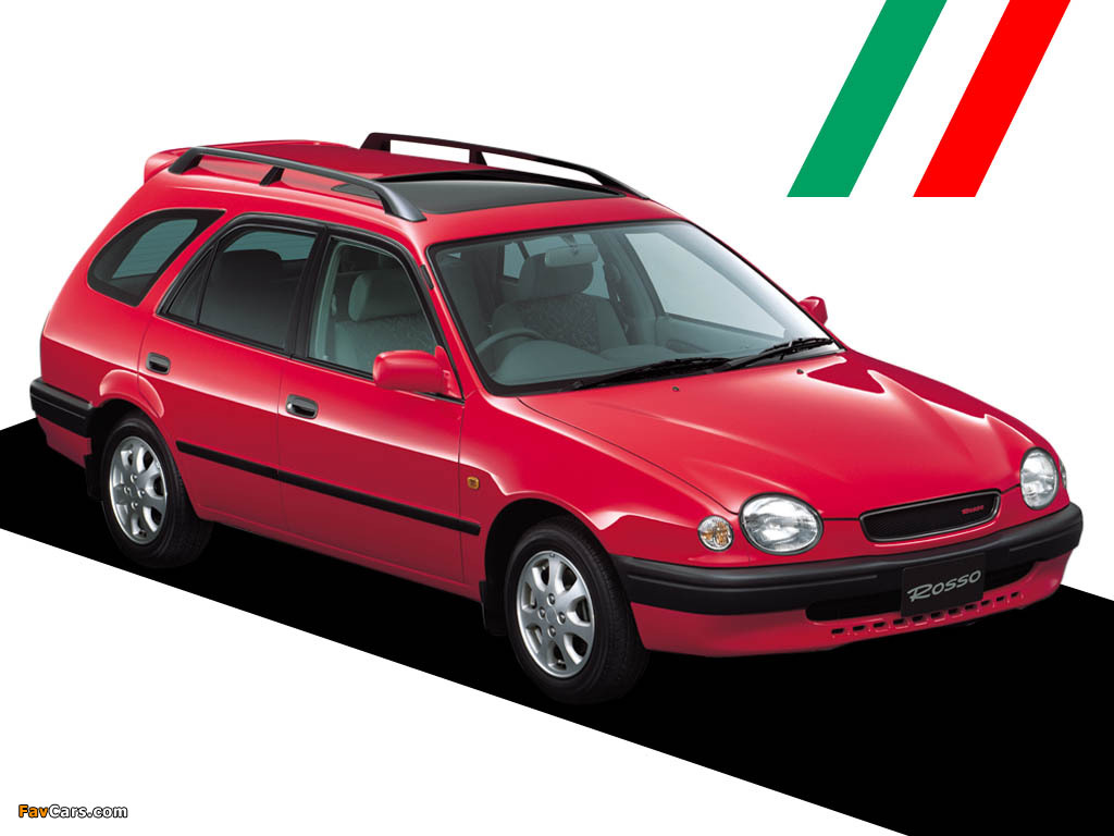 Toyota Sprinter Carib Rosso 1998–99 images (1024 x 768)