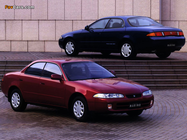 Toyota Sprinter Marino (AE100) 1992–98 photos (640 x 480)