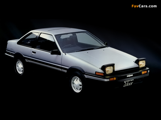 Toyota Sprinter Trueno GT-Apex 2-door (AE86) 1983–85 pictures (640 x 480)