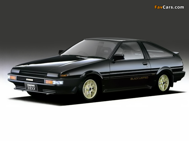 Toyota Sprinter Trueno GT-Apex 3-door Black Limited (AE86) 1986 pictures (640 x 480)